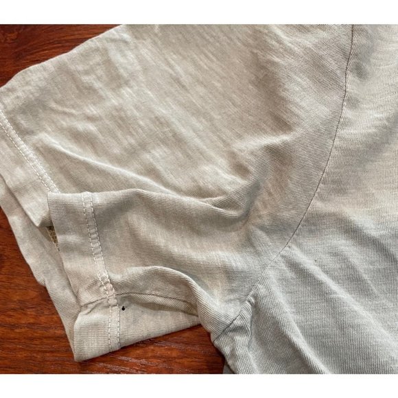 BUCK MASON  SLUB CURVED HEM TEE  SIZE L - Picture 6 of 11